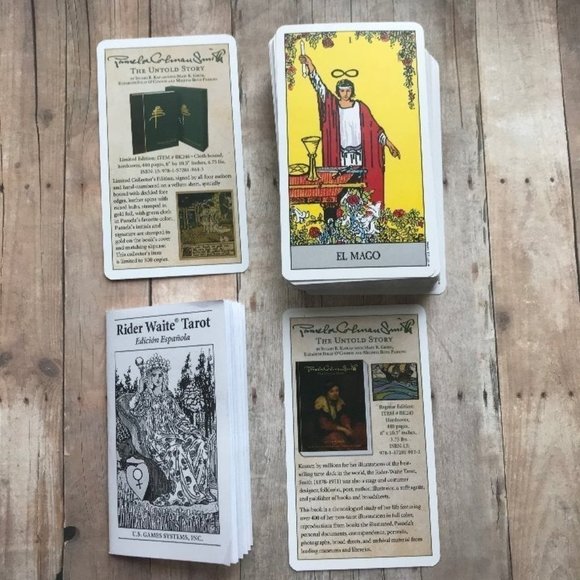 Rider Waite Tarot Version In Spanish - Picture 2 of 6